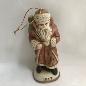 Vintage Santa Claus 1917 Christmas Tree Ornament